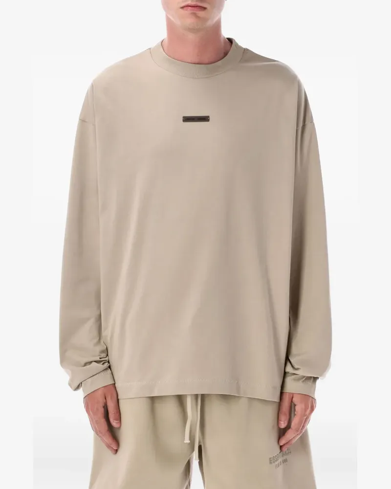 Fear of God Klassisches Langarmshirt - Nude Nude