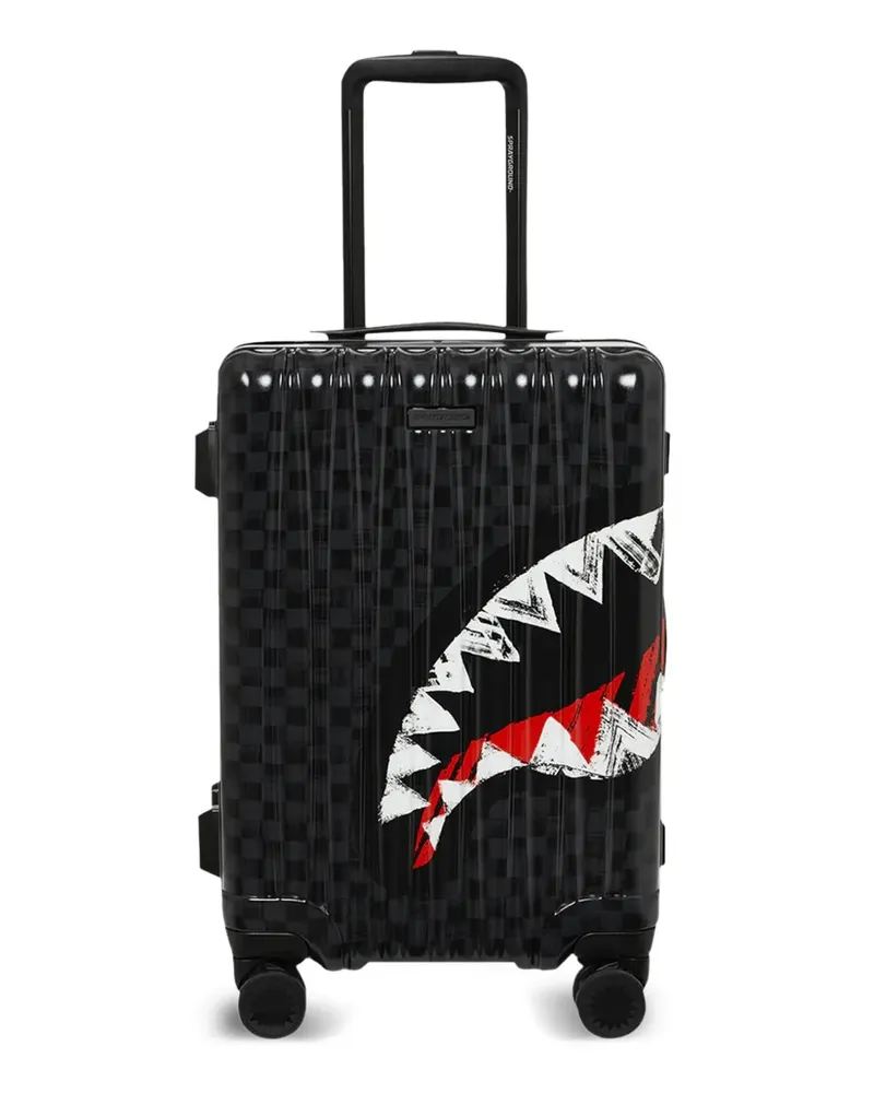 Sprayground Shark Paris Koffer - Schwarz Schwarz