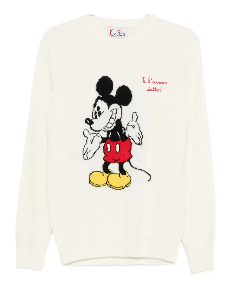 MC2 Saint Barth mickey graphic sweater - Weiß Weiß