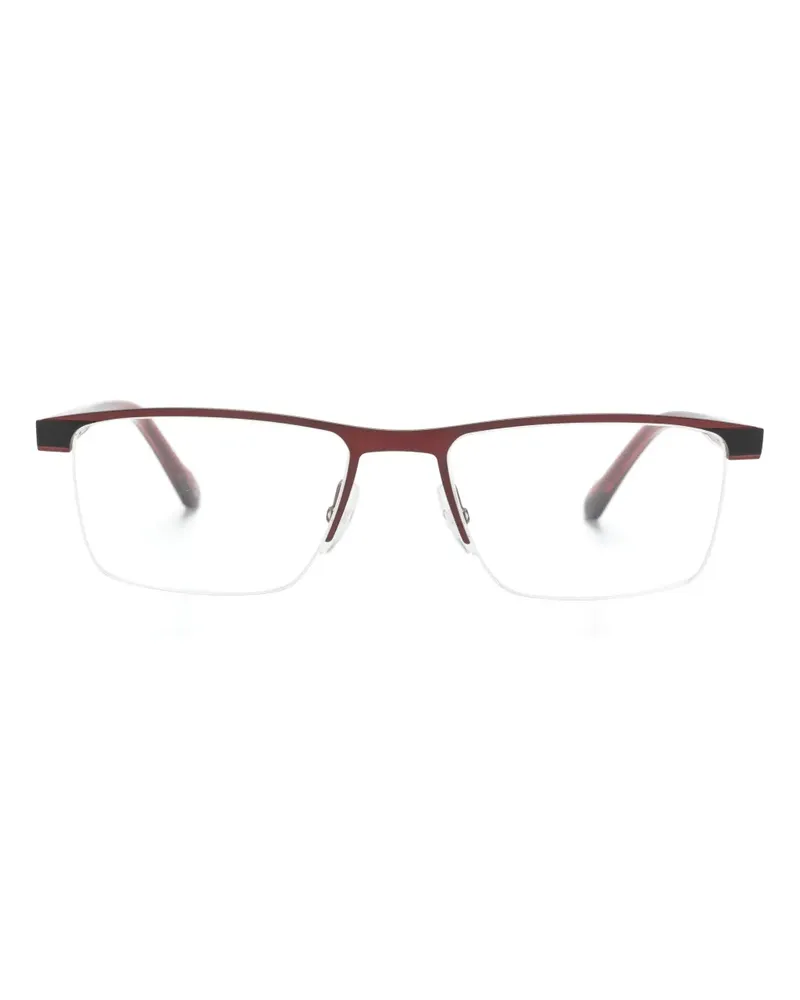 Etnia Barcelona Münster Brille mit eckigem Gestell - Rot Rot