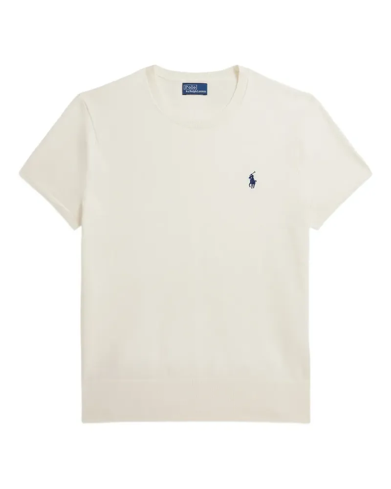 Ralph Lauren crewneck logo T-shirt - Nude Nude