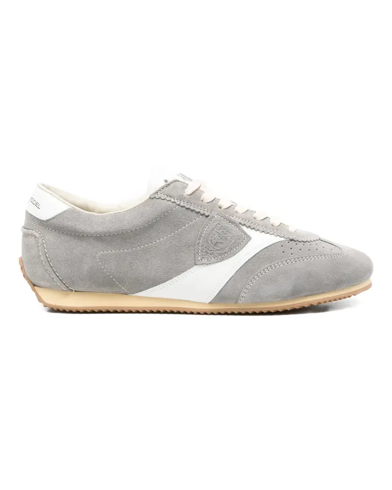 Philippe Model panelled leather sneakers - Grau Grau