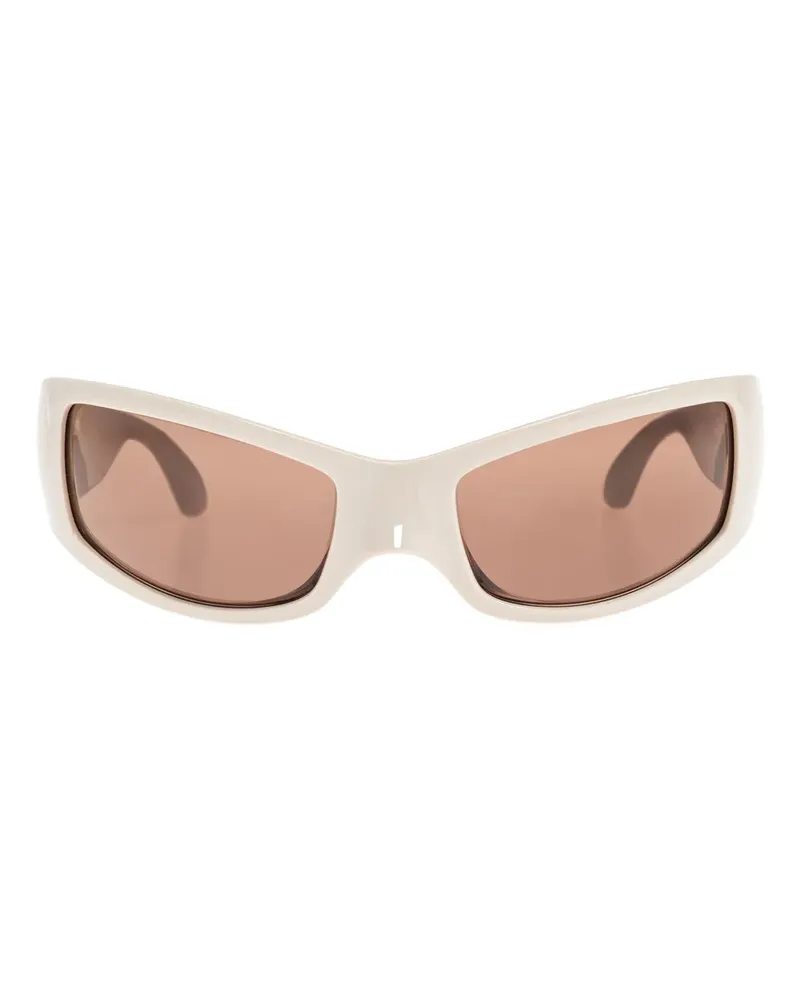 Balenciaga Rectangle Frame Sunglasses - Braun Braun