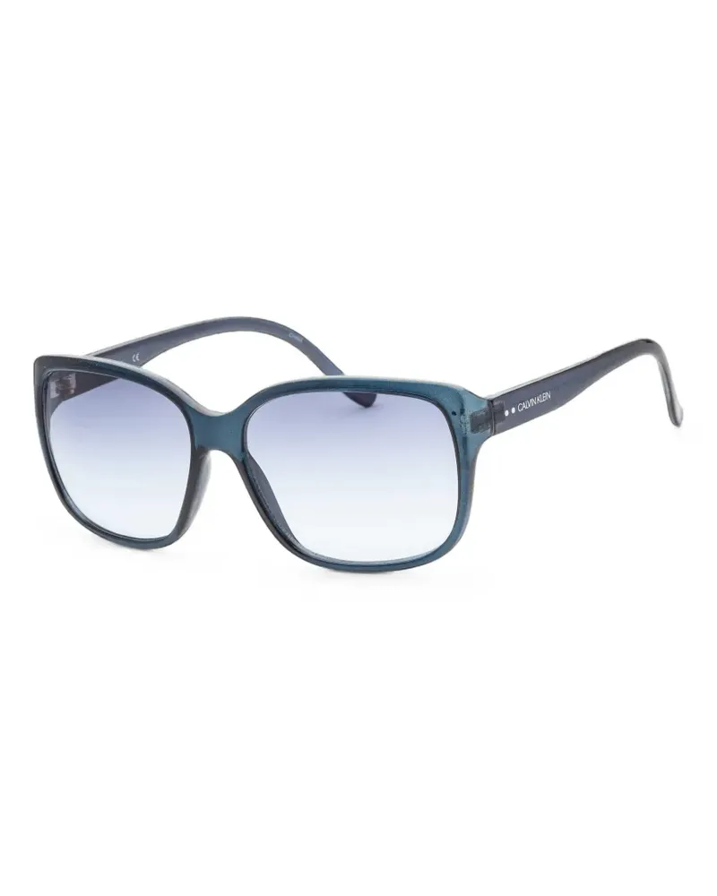 Calvin Klein square-frame sunglasses - Blau Blau