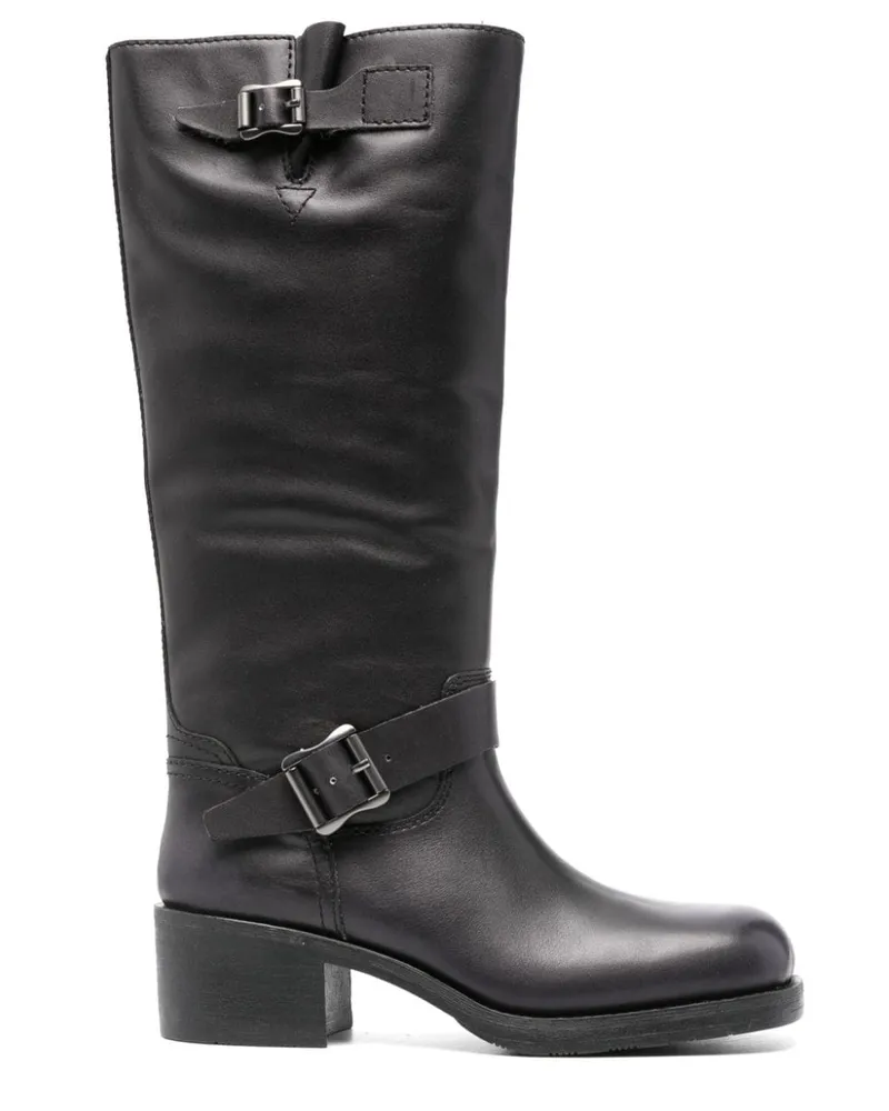 ash Trinidad Stiefel 50mm - Schwarz Schwarz