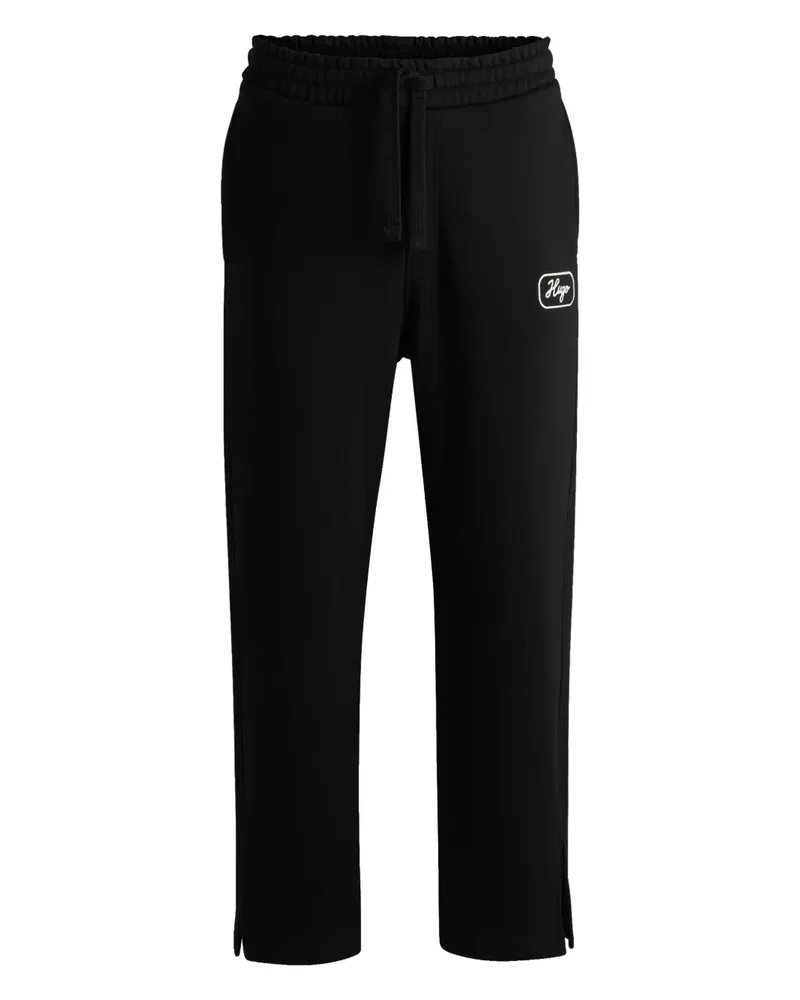 HUGO BOSS Jogginghose aus Baumwolle - Schwarz Schwarz