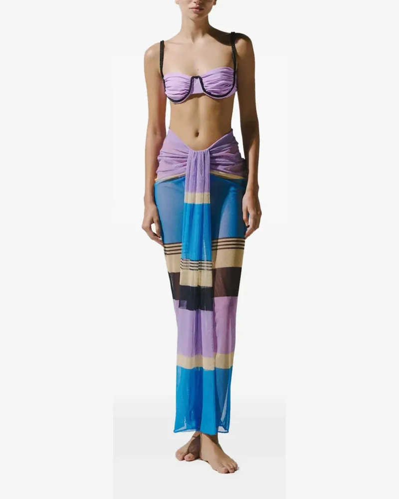 Baobab Collection Drapierter Nia Maxirock - Violett Violett