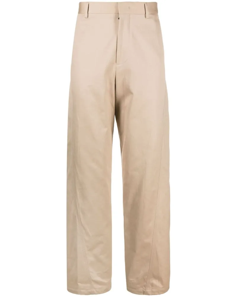 Lanvin Chino im verdrehten Design - Nude Nude