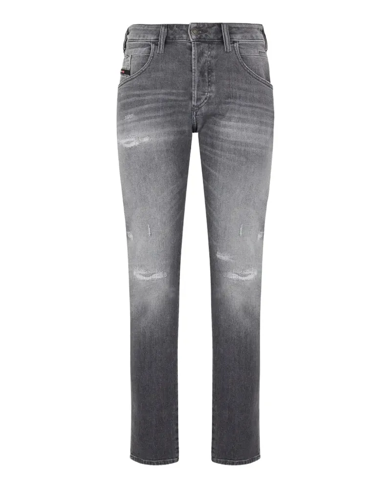 Diesel distressed straight-leg jeans - Grau Grau