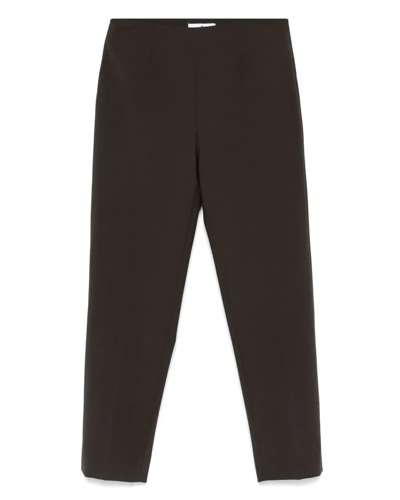 PT TORINO Klassische Cropped-Hose - Braun Braun