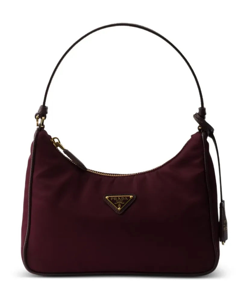 Prada mini Re-Edition 2005 zip tote bag - Rot Rot