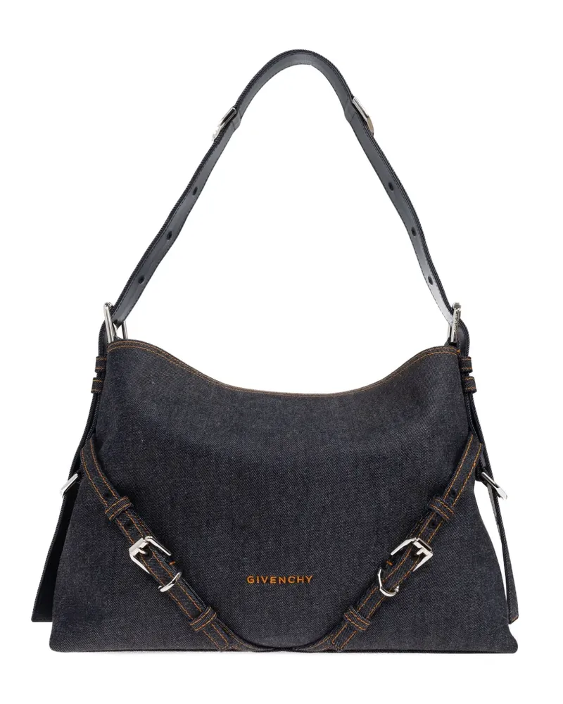 Givenchy Schultertasche mit Schnallenriemen - Blau Blau
