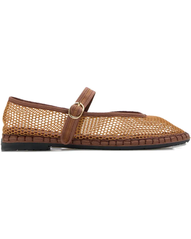 FLABELUS Isabella buckle espadrille - Weiß Weiß