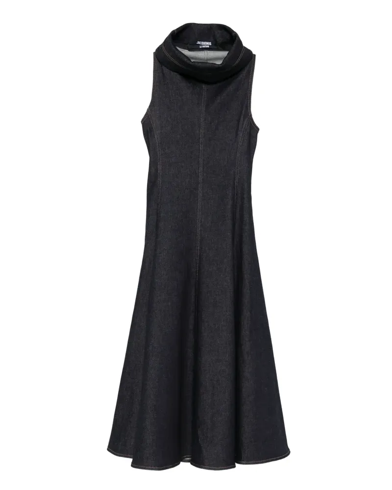 Jacquemus Ausgestelltes Trägerkleid - Blau Blau