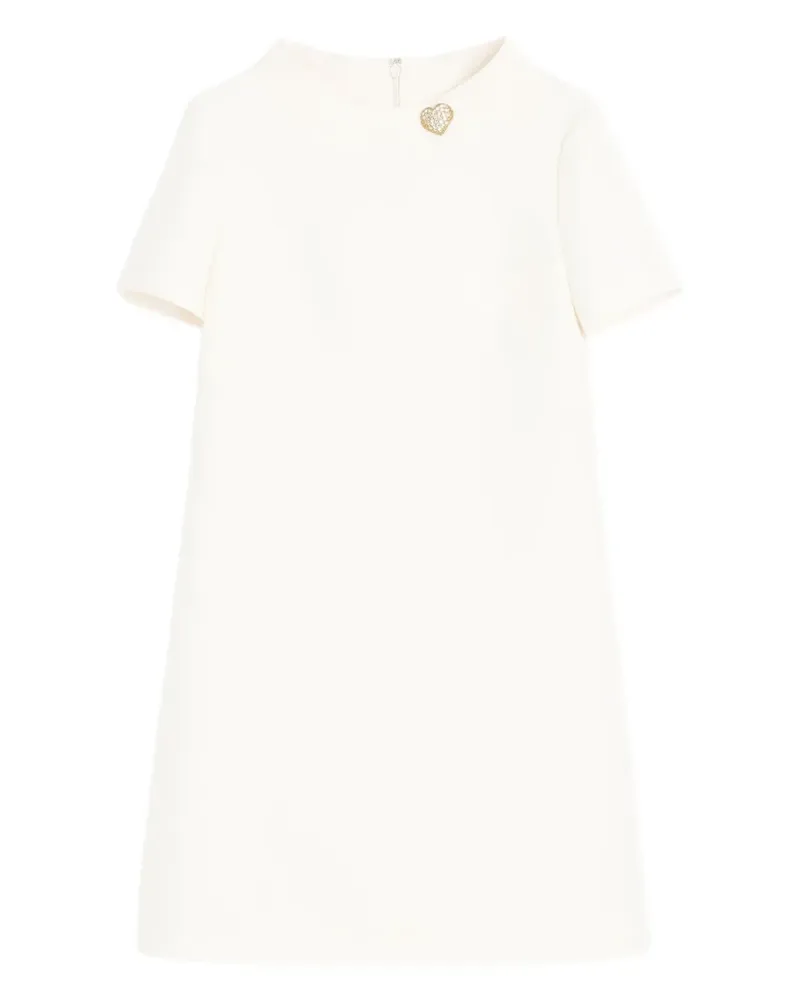 Valentino Garavani Minikleid aus Krepp - Weiß Weiß