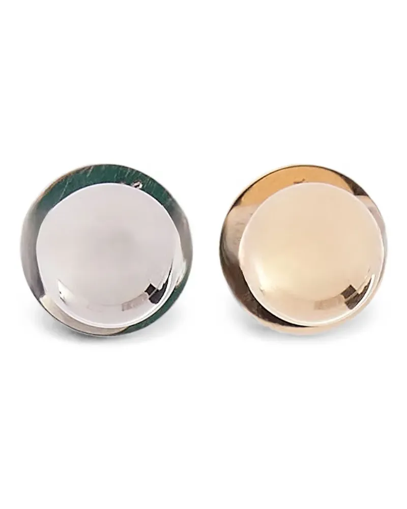 Maison Margiela two-tone orb cluster earrings - Silber Silber