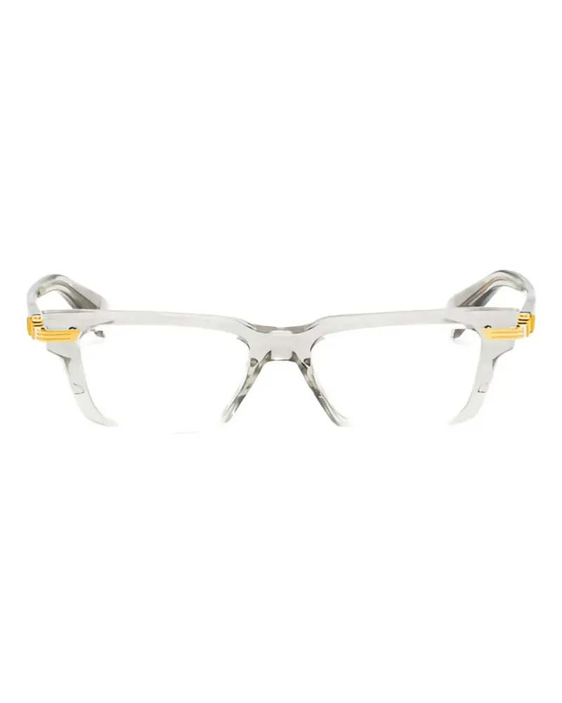 Balmain Brille mit eckigem Gestell - Grau Grau