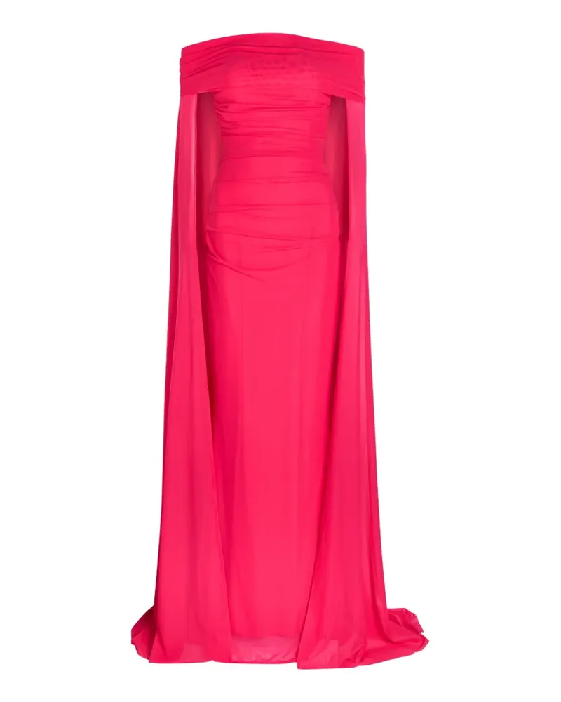 Talbot Runhof off-shoulder maxi dress - Rosa Rosa