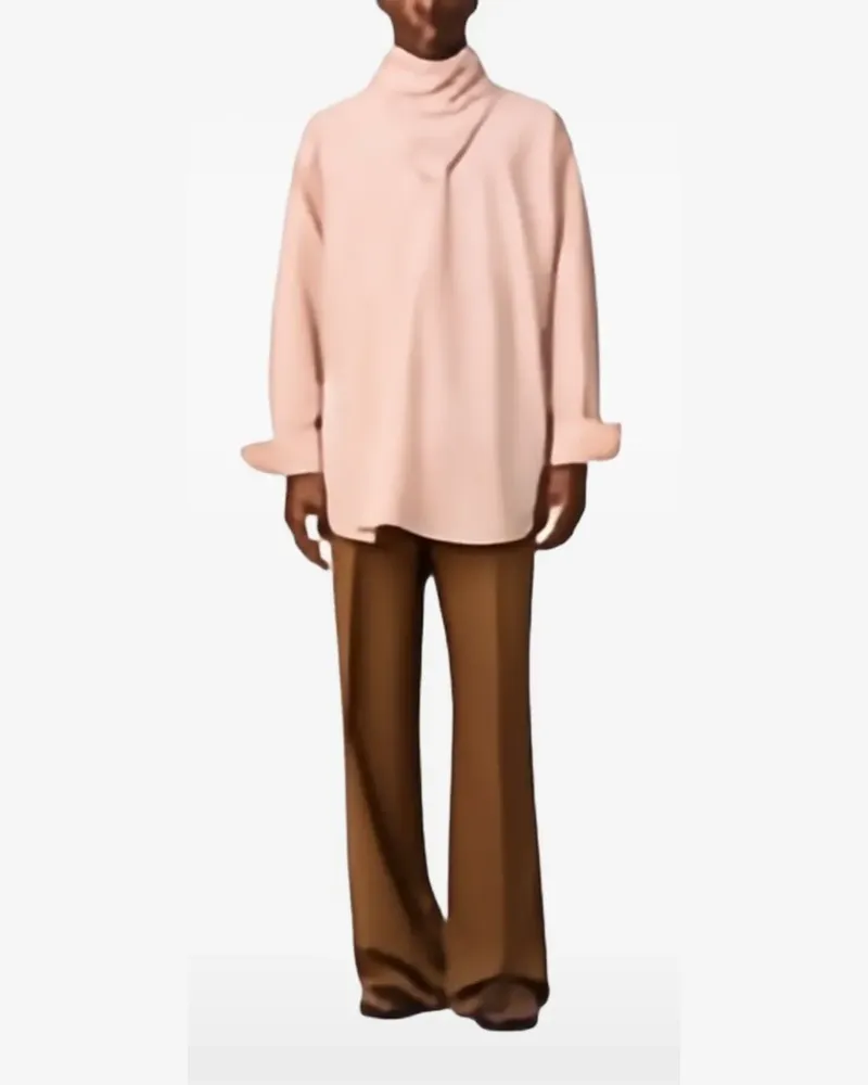 AMI Paris bandana-detail shirt - Rosa Rosa
