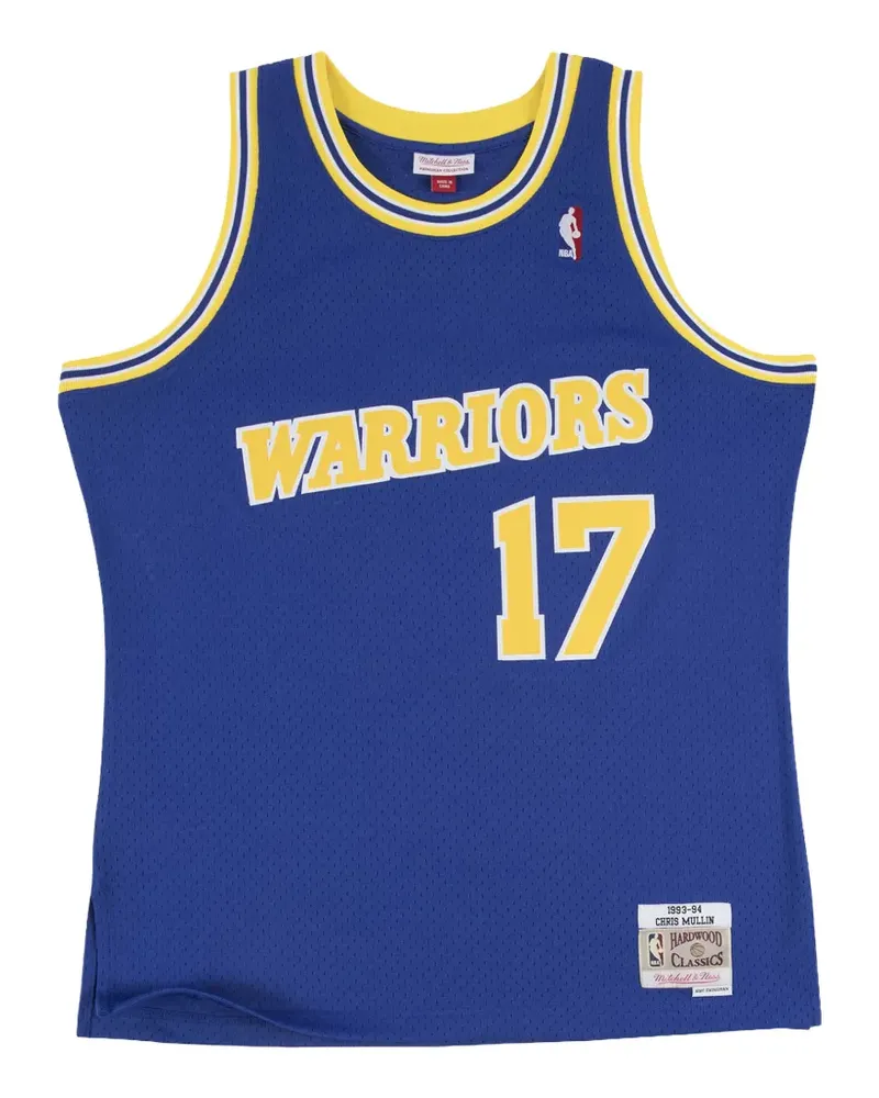 Mitchell & Ness contrast-trim tank top - Blau Blau