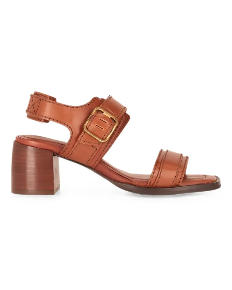 Paul Smith Sylane buckle-fastening sandals - Braun Braun