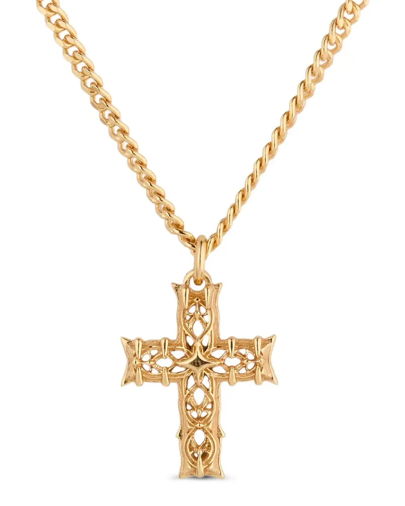 Emanuele Bicocchi Kleine Reissue Notre-Dame Halskette - Gold Gold