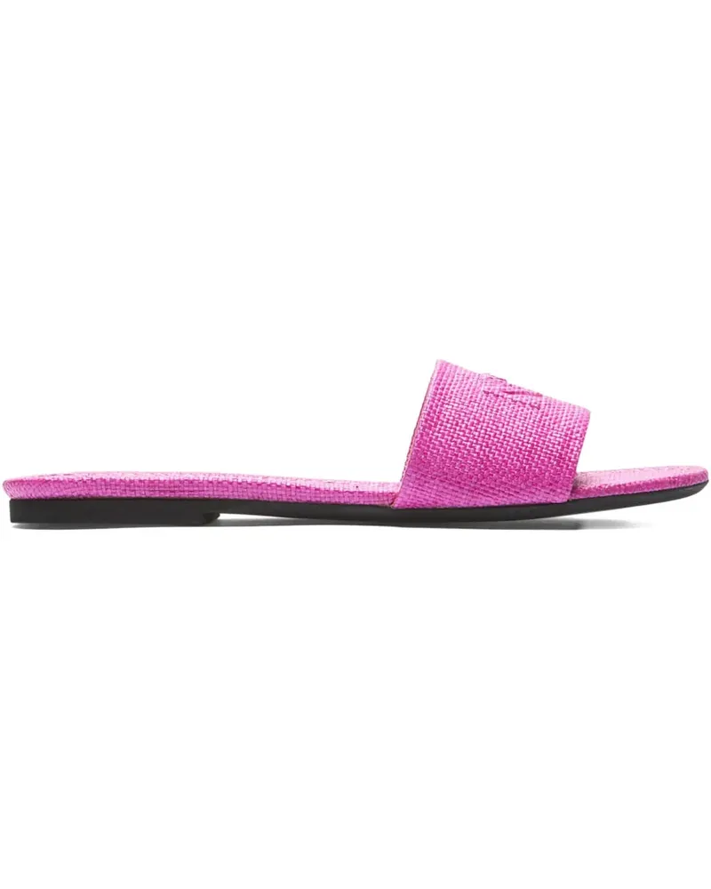 N° 21 Sandalen mit Logo-Prägung - Rosa Rosa