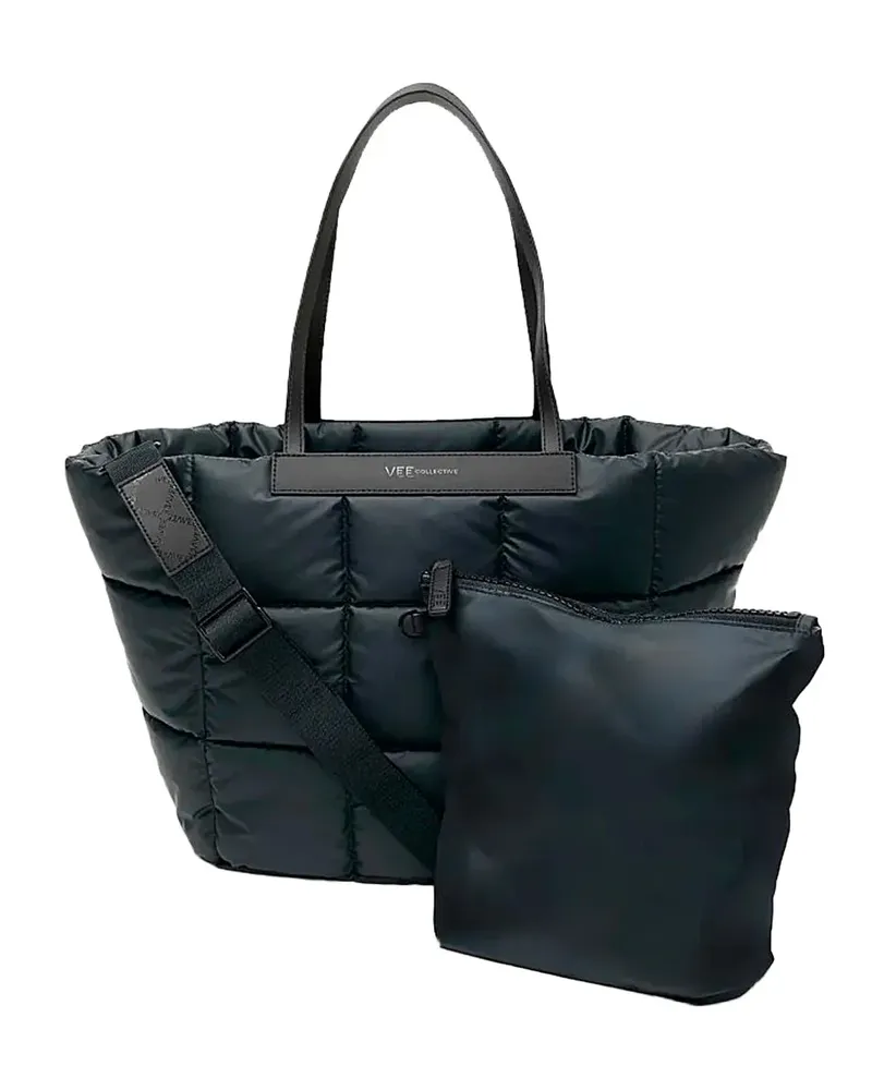 VeeCollective quilted tote bag - Blau Blau