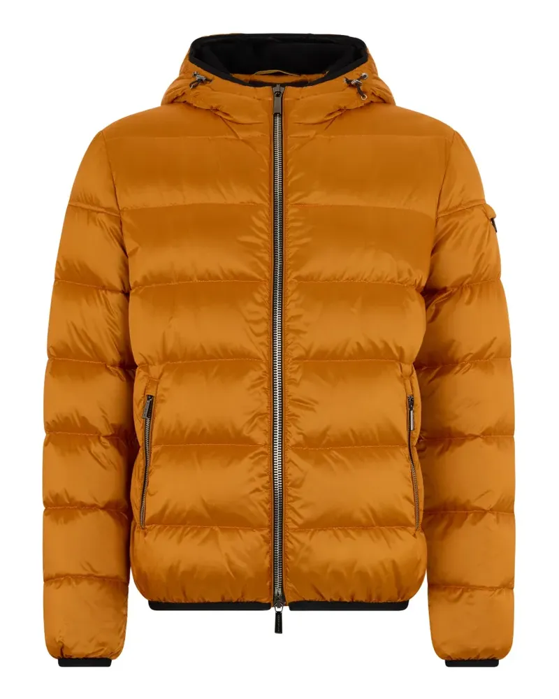 MOORER hooded padded jacket - Orange Orange