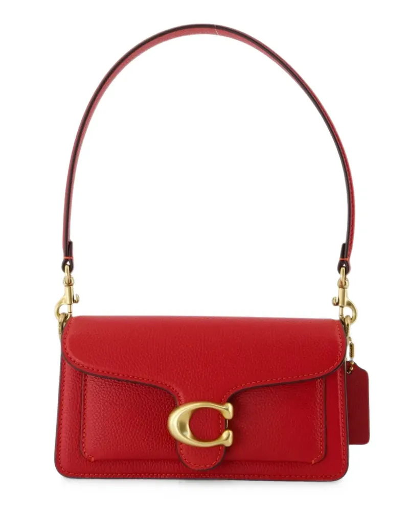 Coach Tabby 20 pebbled leather shoulder bag - Rot Rot