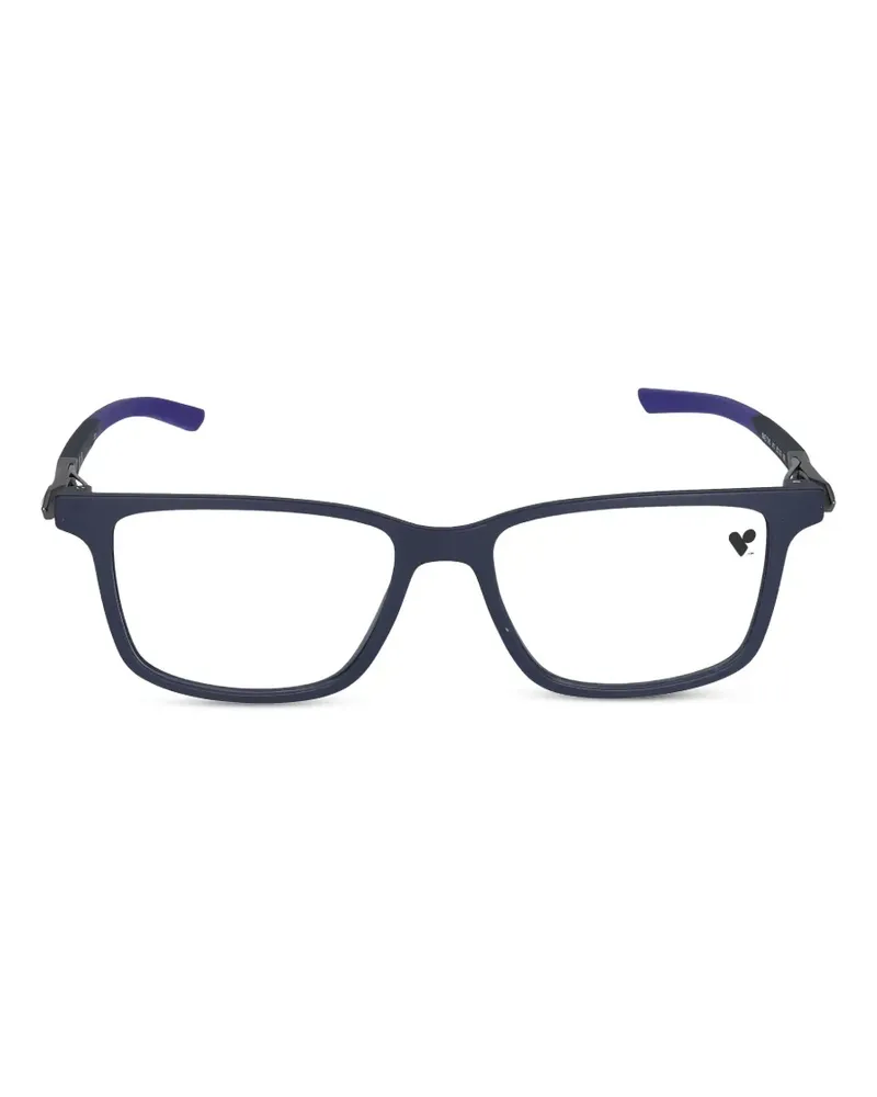 Nike Brille mit eckigem Gestell - Blau Blau
