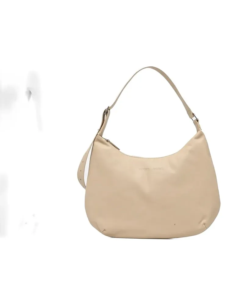 Samsøe & Samsøe Curved Schultertasche mit Reißverschluss - Nude Nude