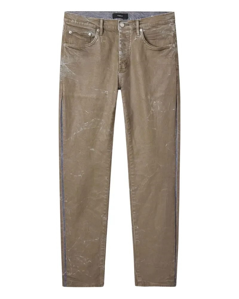 PURPLE BRAND Jeans im Distressed-Look - Nude Nude