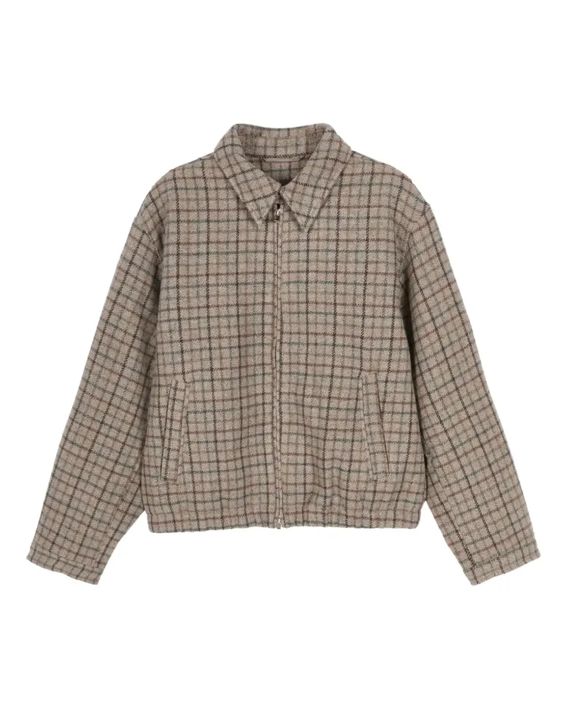 JNBY Karierte Wolljacke - Nude Nude