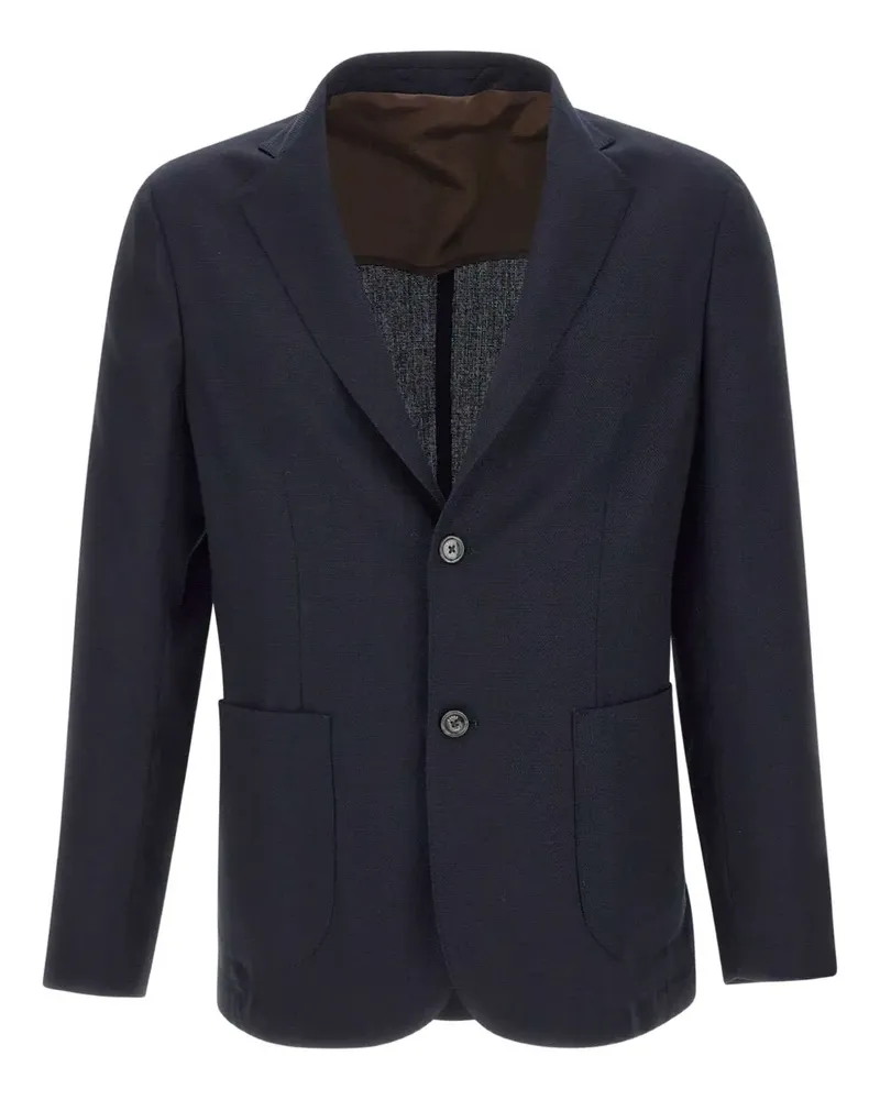 BARBA Sakko mit zwei Knöpfen - Blau Blau