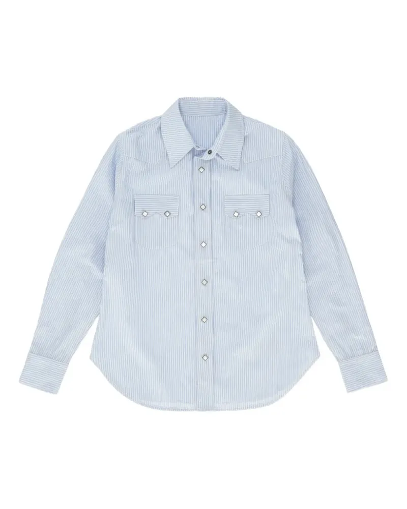 Fortela Toledo striped shirt - Blau Blau