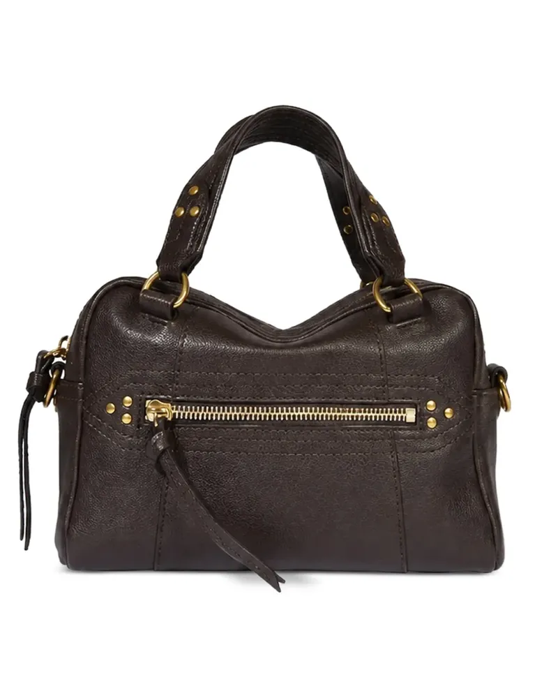 Jérôme Dreyfuss Mini Lucky Bowling Tote Bag - Braun Braun
