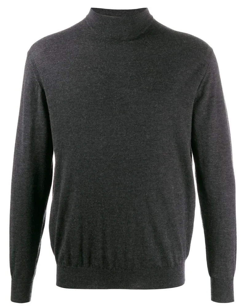 N.Peal 007' Rollkragenpullover - Grau Grau