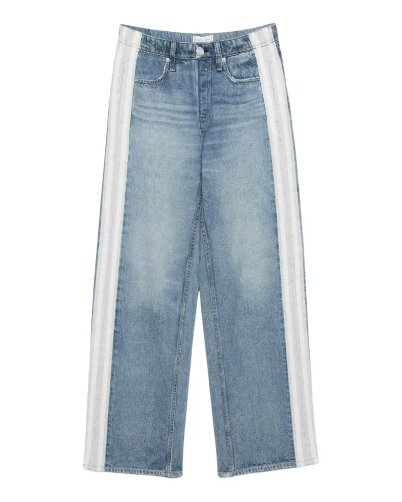 Rag & Bone Miramar stripe trousers - Blau Blau