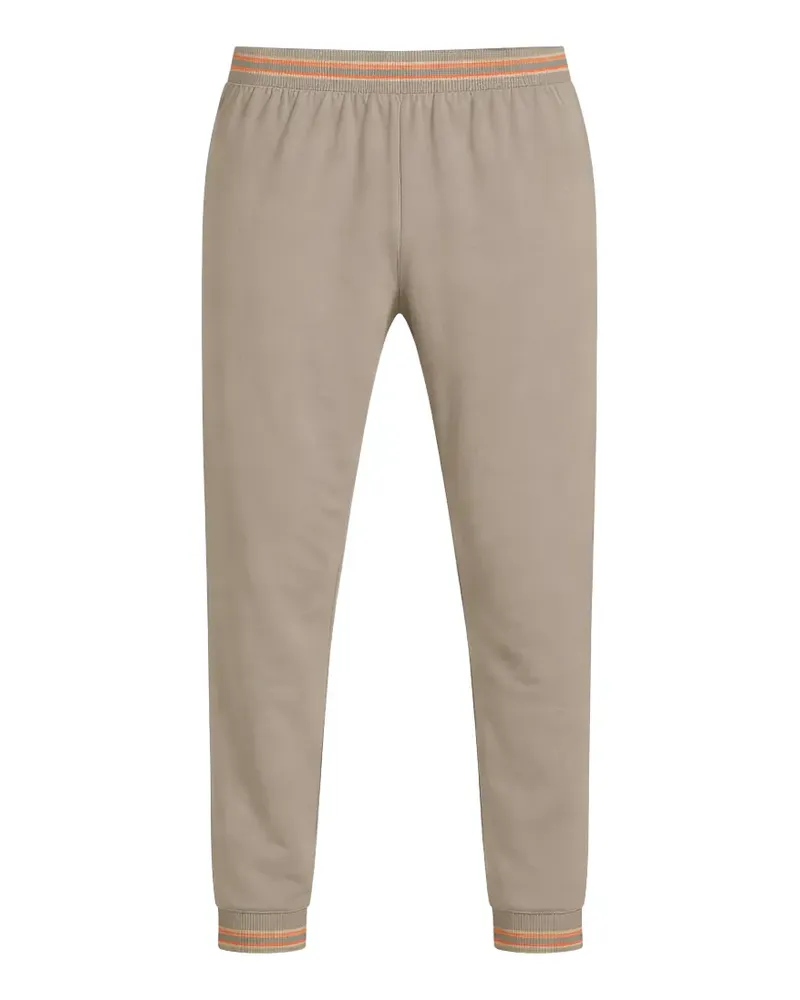 Pal Zileri stripe-trim track pants - Braun Braun