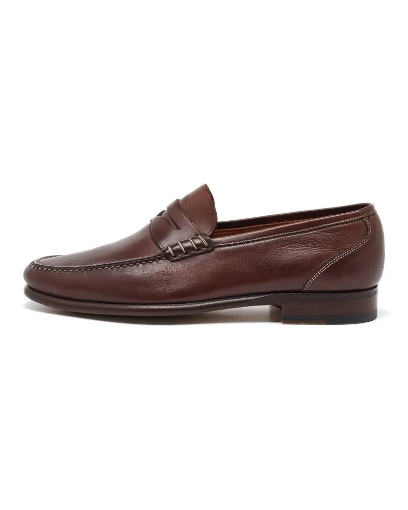 Santoni Klassische Loafer - Braun Braun