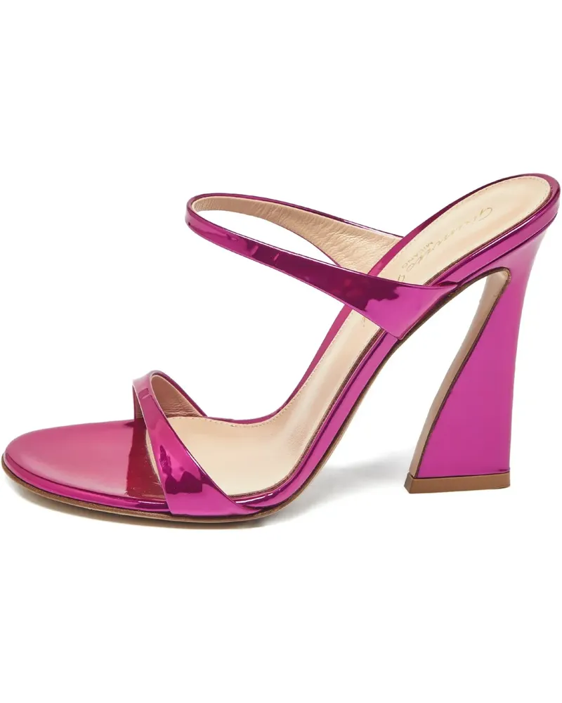 Gianvito Rossi Aura Sandalen aus Leder - Rosa Rosa