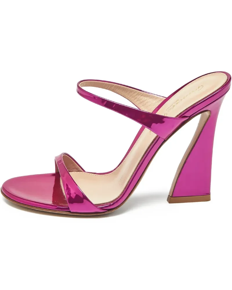 Gianvito Rossi Aura Sandalen aus Leder - Rosa Rosa