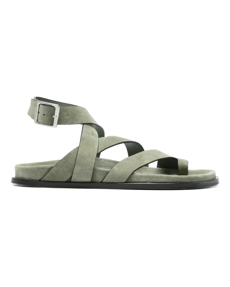 Alohas multi-strap buckled sandals - Grün Grün