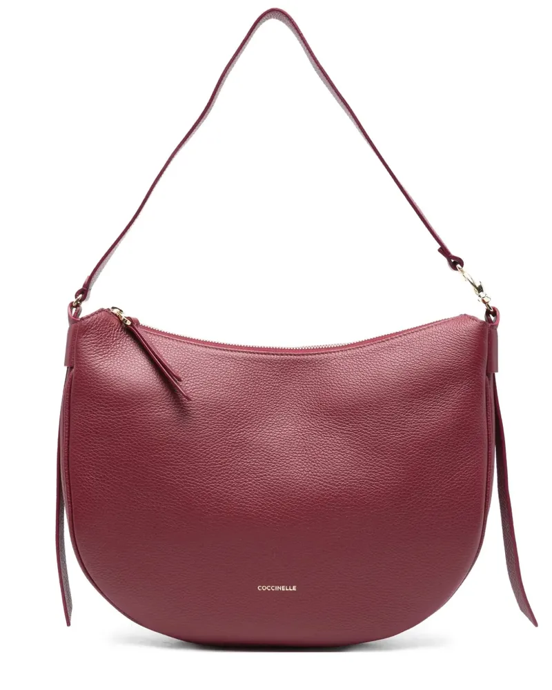 Coccinelle Schultertasche aus Leder - Rot Rot