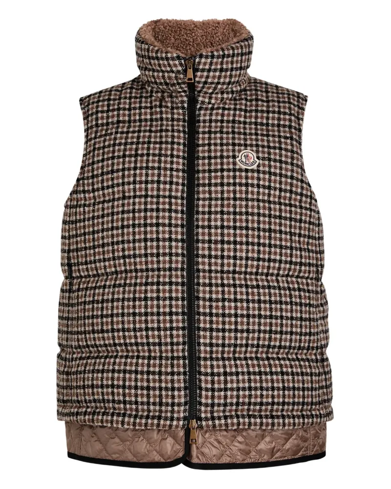 Moncler Touvet gilet - Braun Braun