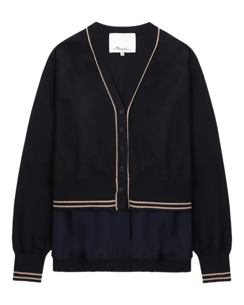 3.1 phillip lim Cardigan mit V-Ausschnitt - Blau Blau