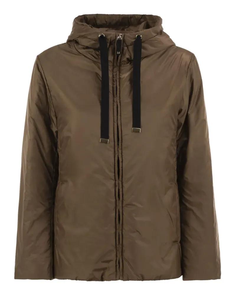 Max Mara padded drawstring-hood jacket - Braun Braun