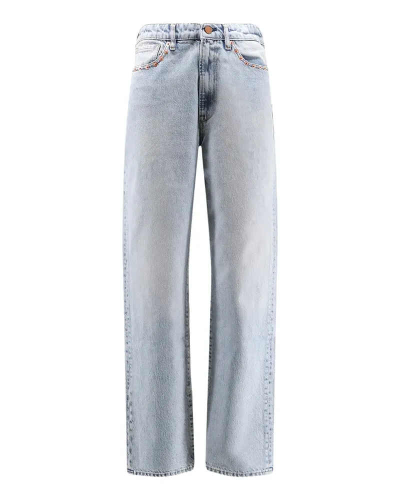 3x1 embellishment-detail jeans - Blau Blau