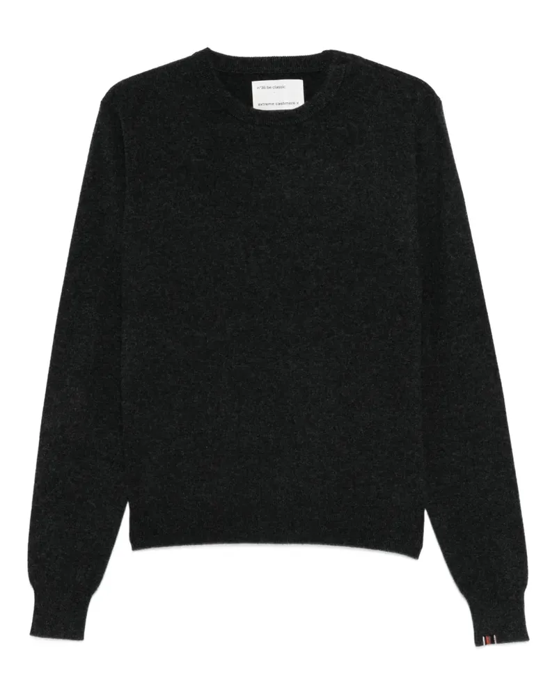 extreme cashmere crew-neck sweater - Grau Grau